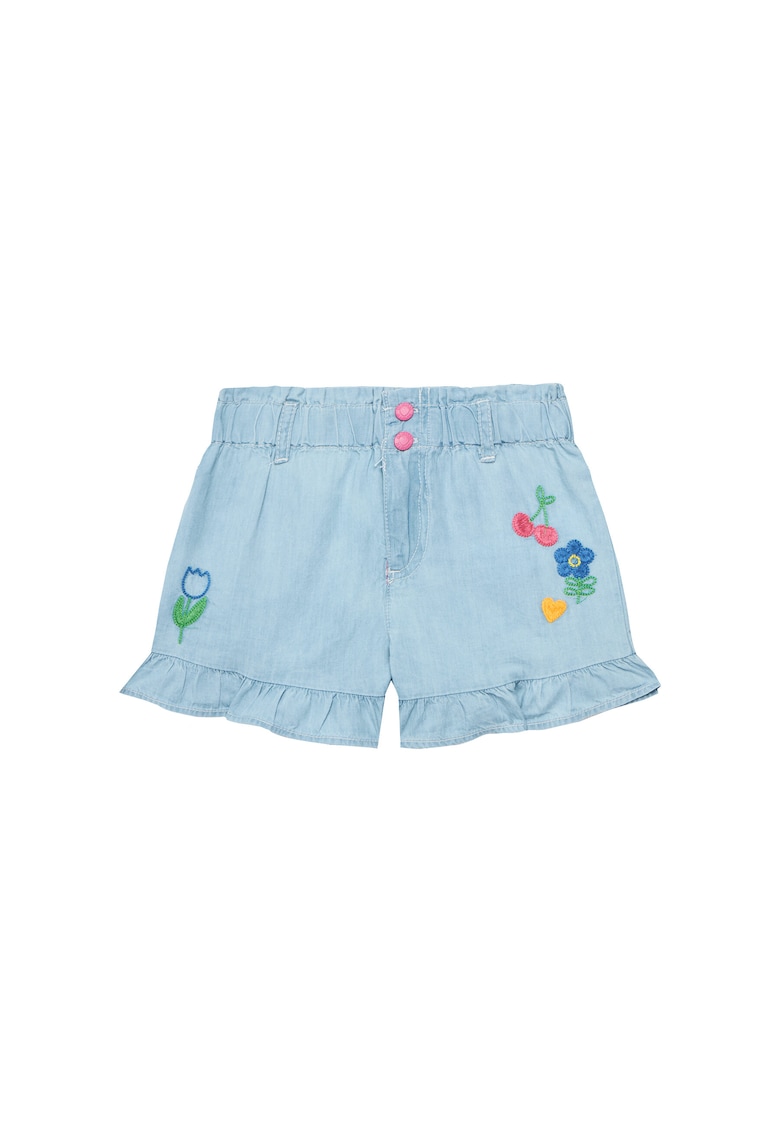 Pantaloni scurti copii - denim - albastru
