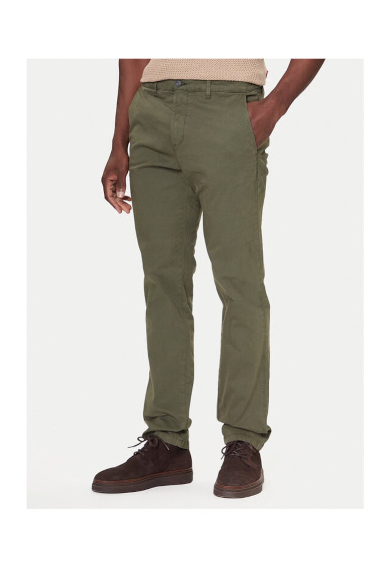 Pantaloni barbati - verde - chino