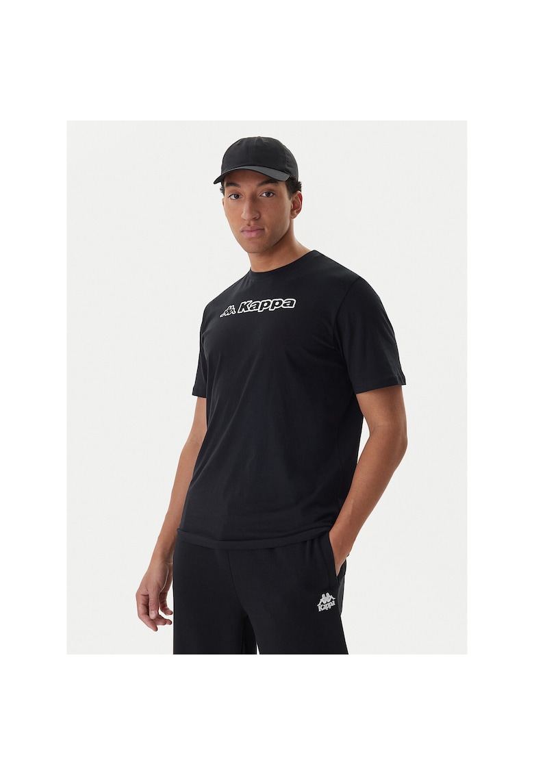 Tricou barbati negru - bumbac - lifestyle