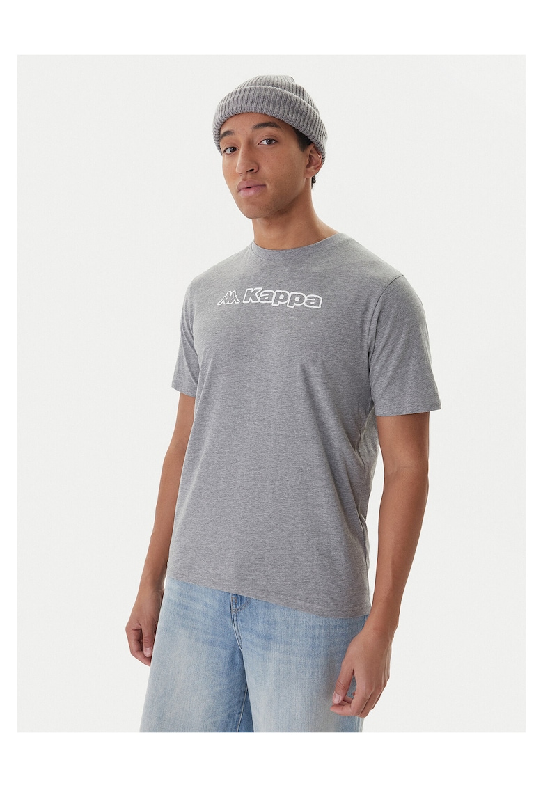 Tricou barbati gri - bumbac