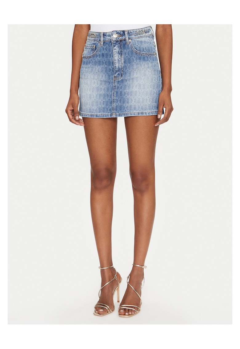 Fusta de blugi albastra - denim