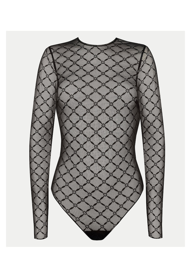 Body dama negru - semi-transparent