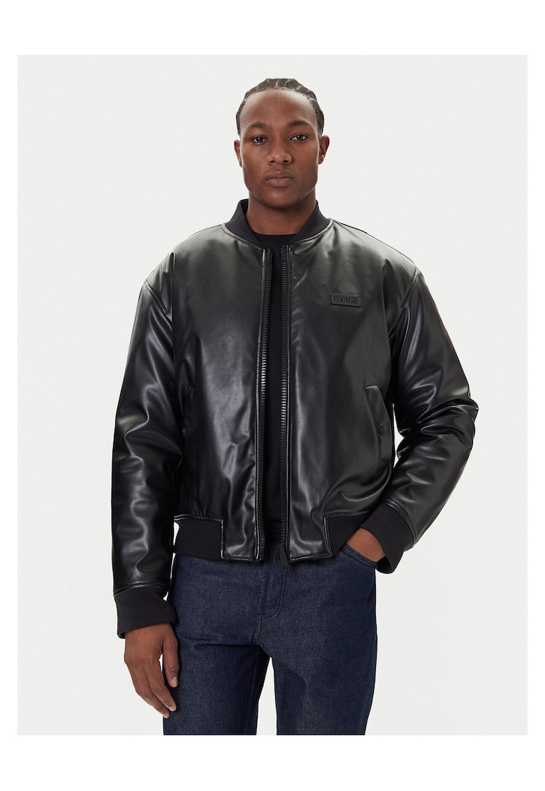 Geaca bomber barbati negru
