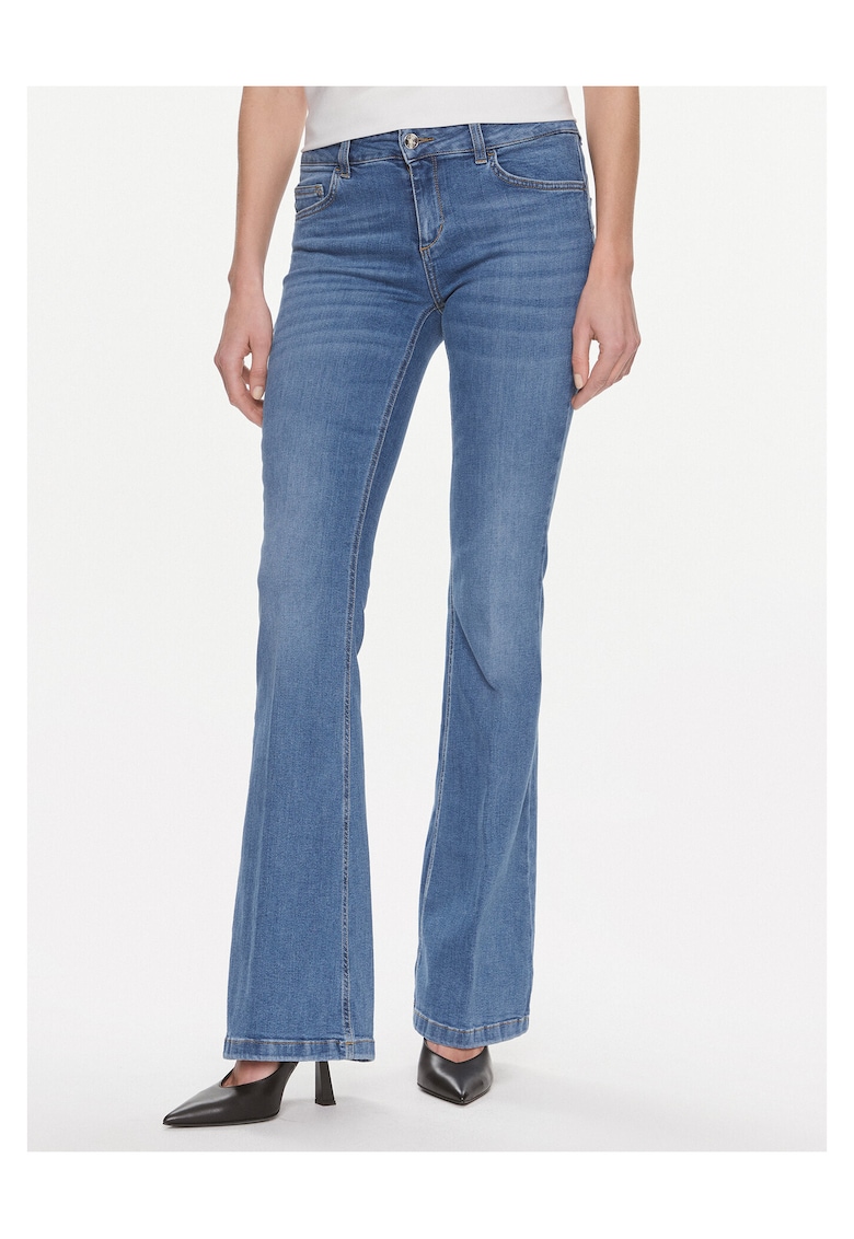 Blugi dama mmodel flare-fit - albastru -