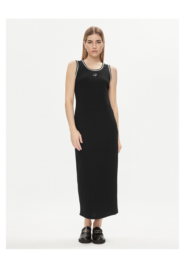 Rochie casual dama negru - material usor