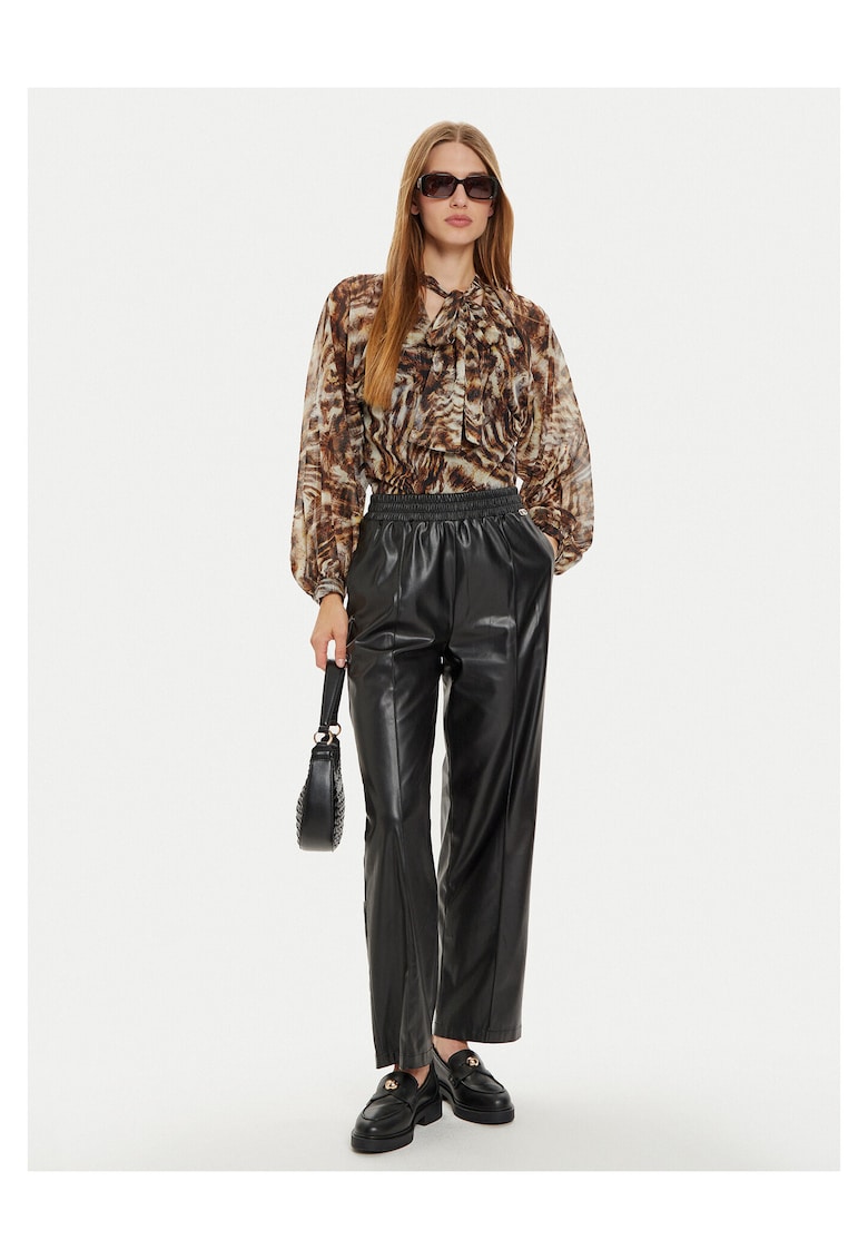 Bluza dama - poliester - maro -
