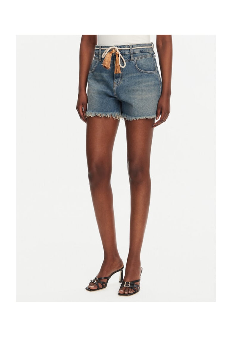 Blugi scurti dama denim - albastru
