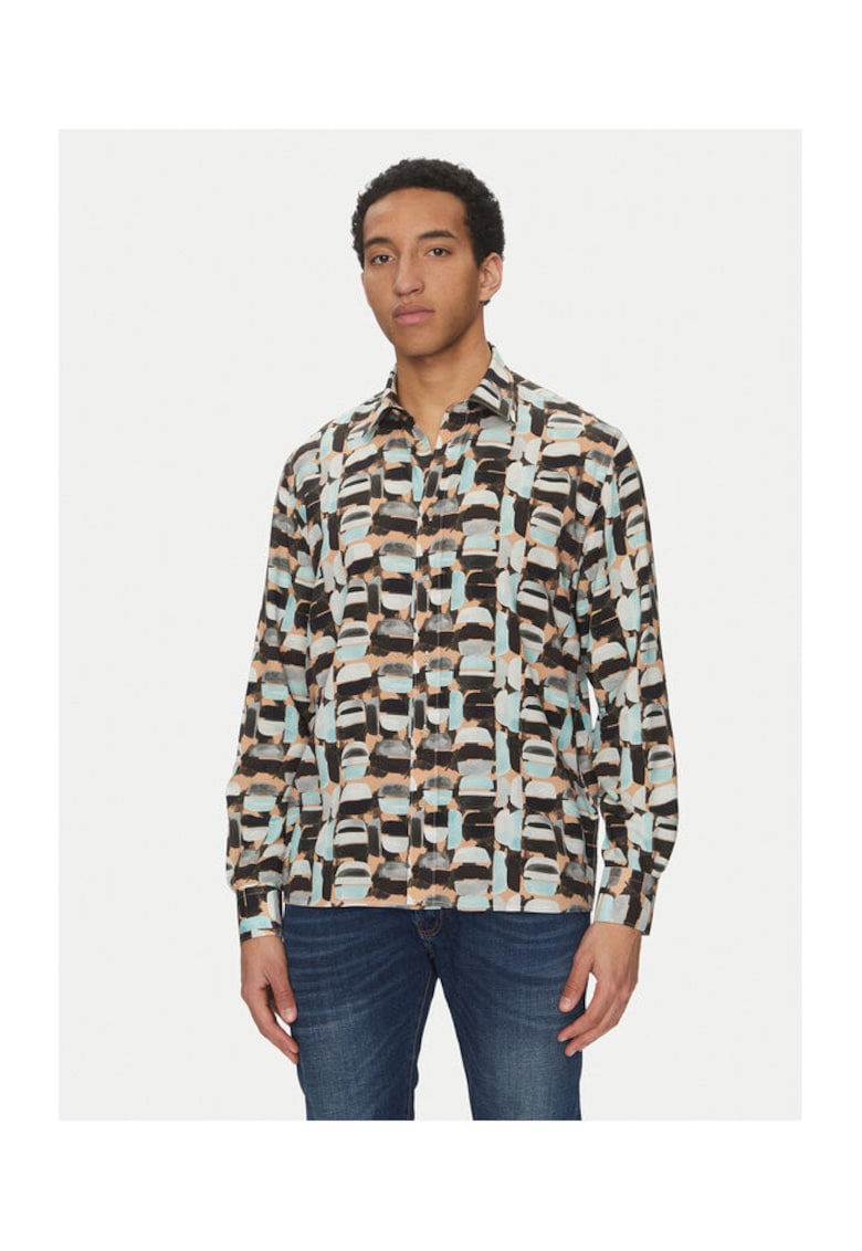 Camasa barbati multicolor -