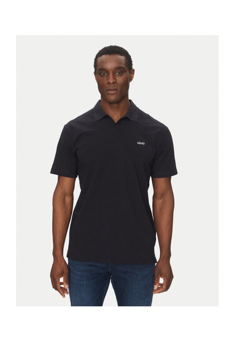 Tricou barbati bleumarin - bumbac - uni