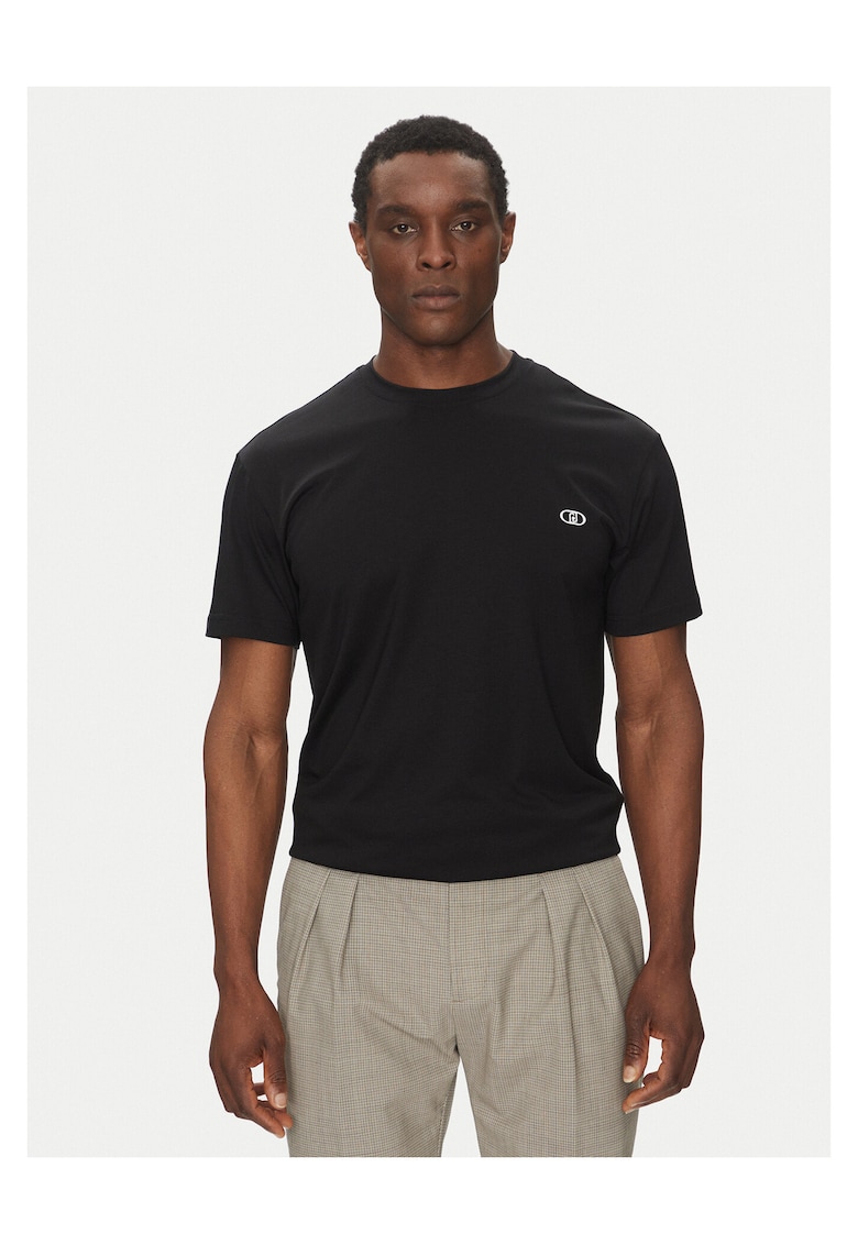 Tricou barbati negru - din bumbac