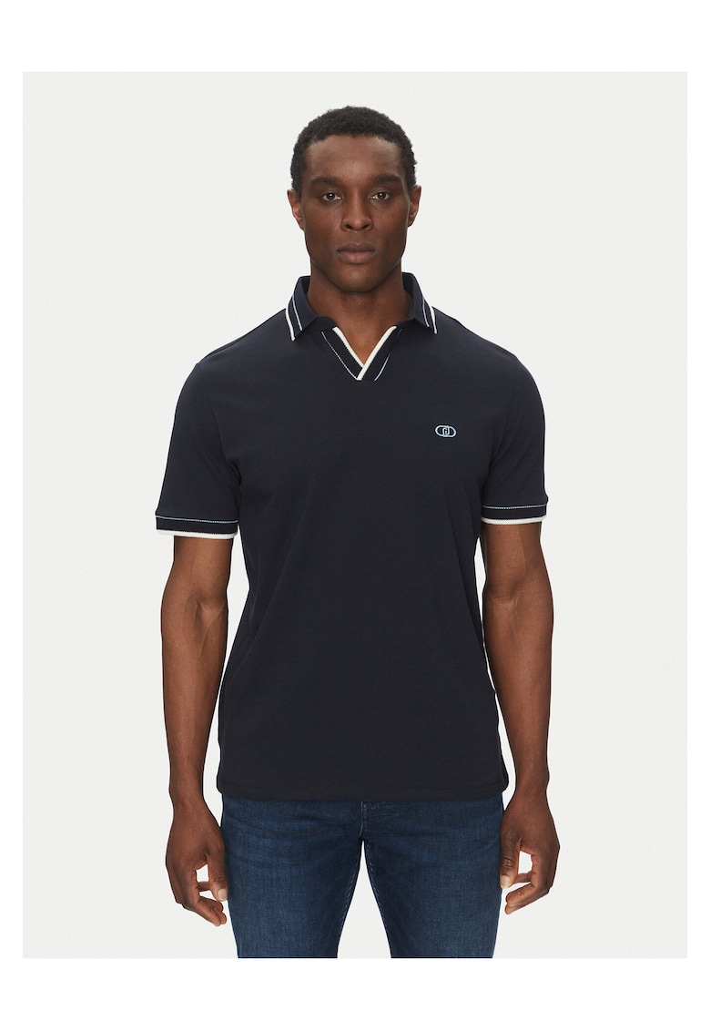 Tricou barbati bleumarin - bumbac -