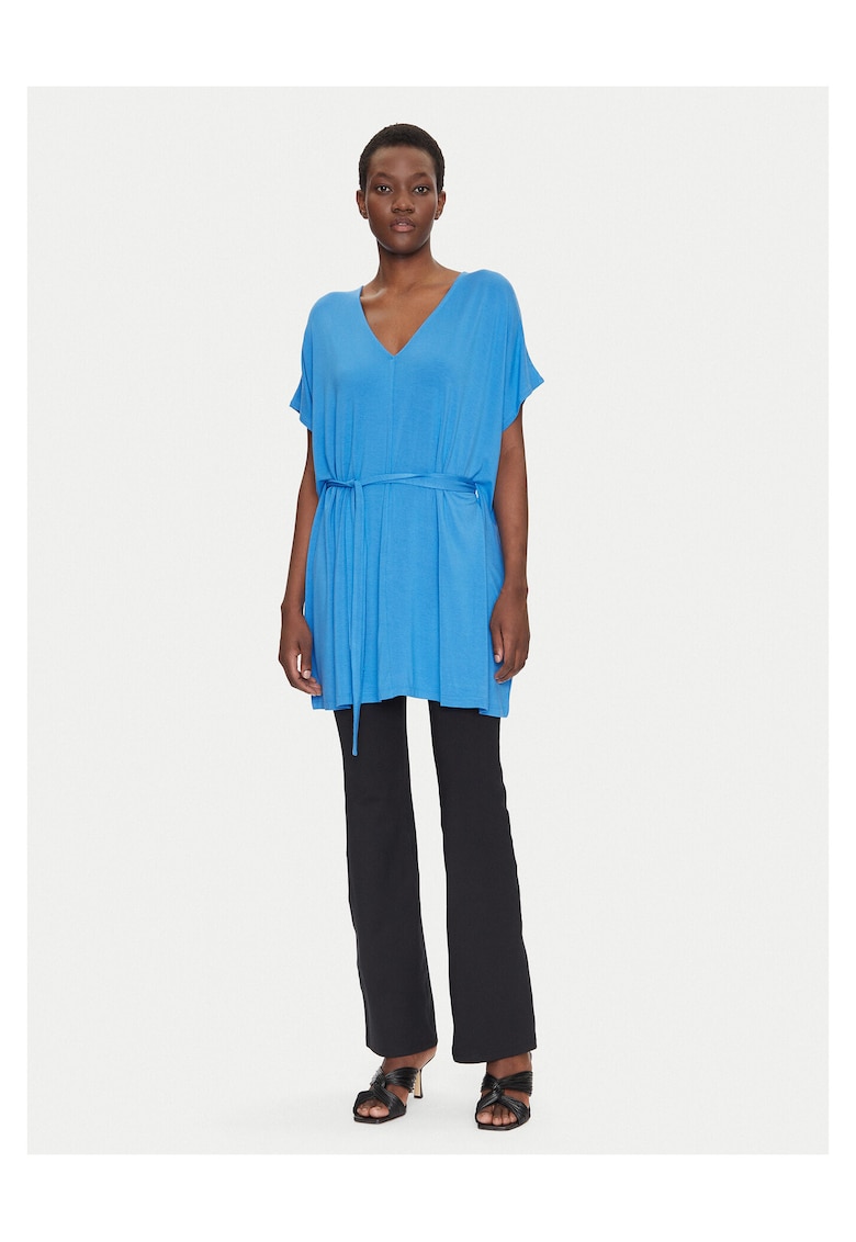 Rochie de Plaja dama albastru - fabricatie usoara