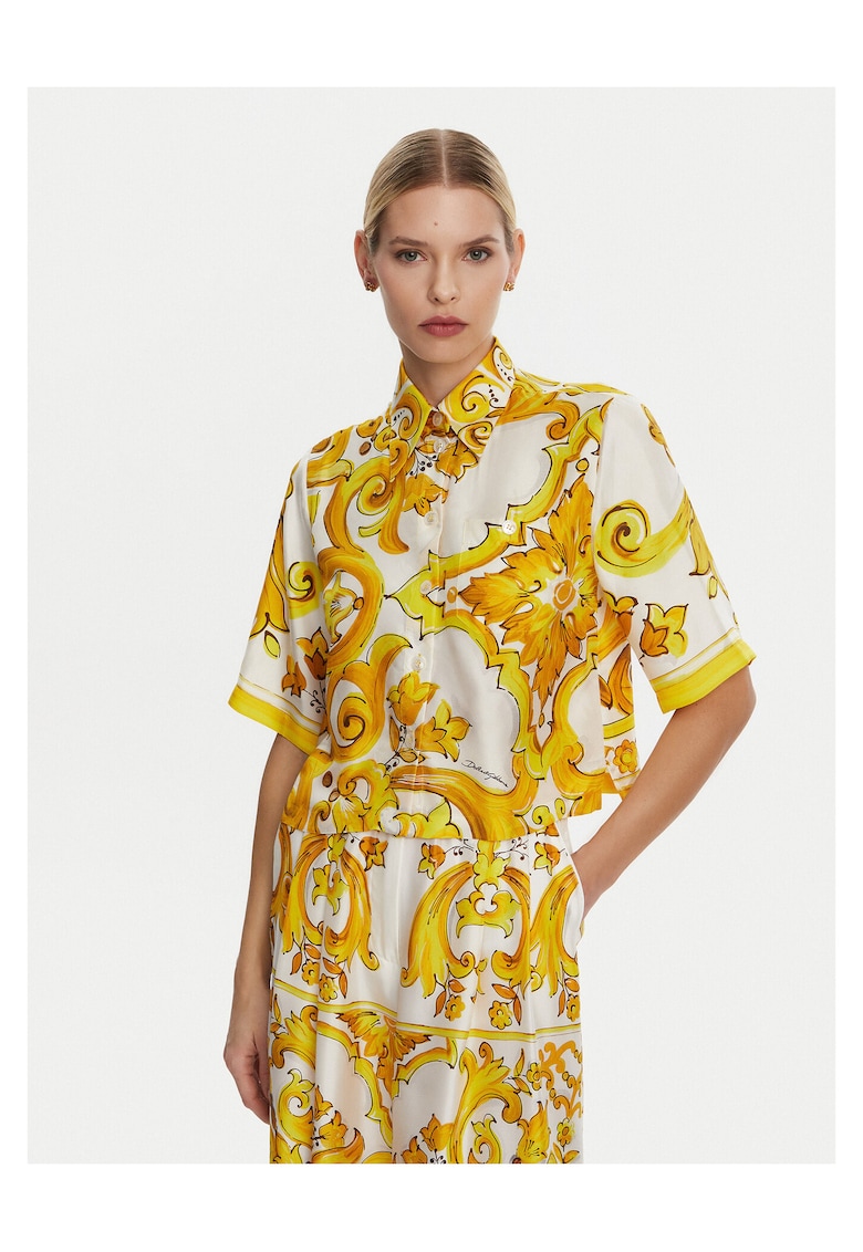 Camasa de dama Dolce Gabbana - galbena -