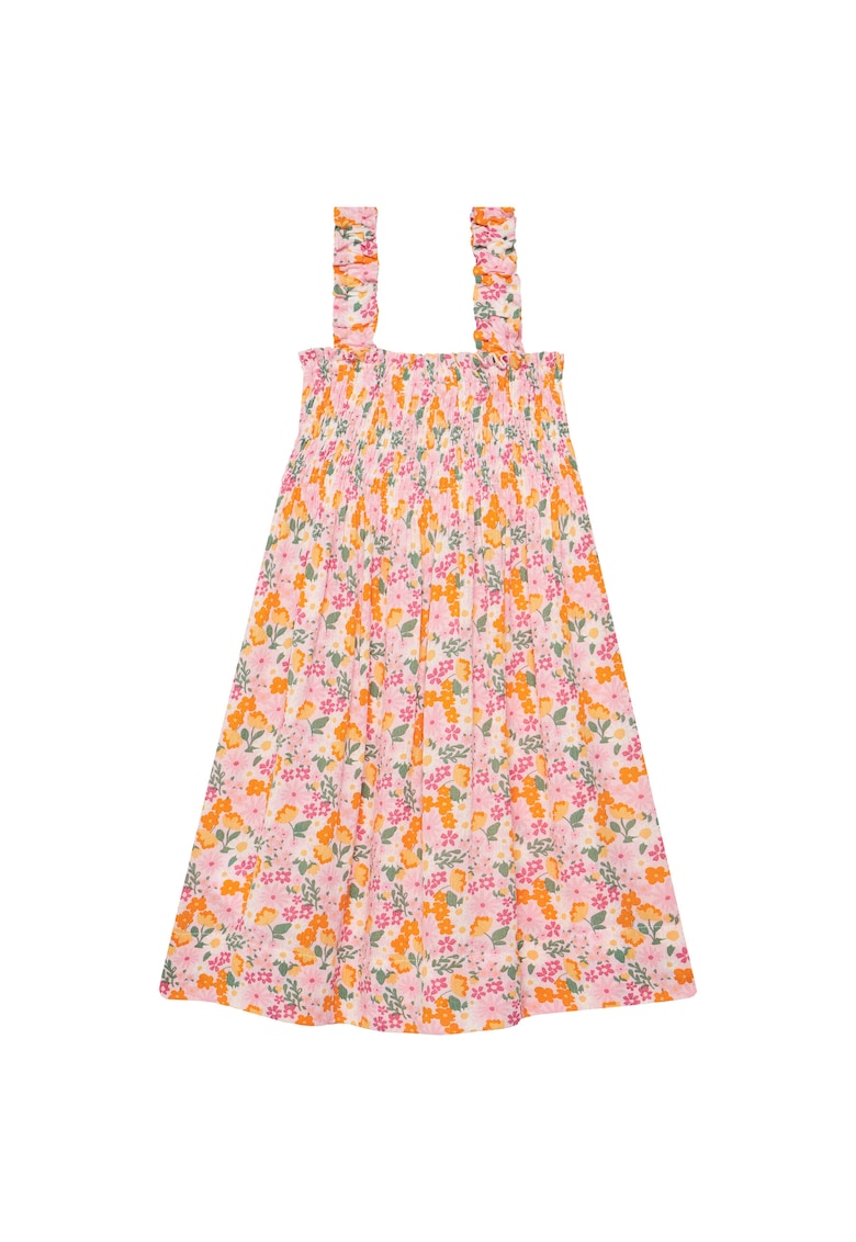 Rochie fete - Multicolor - Floral - De vara