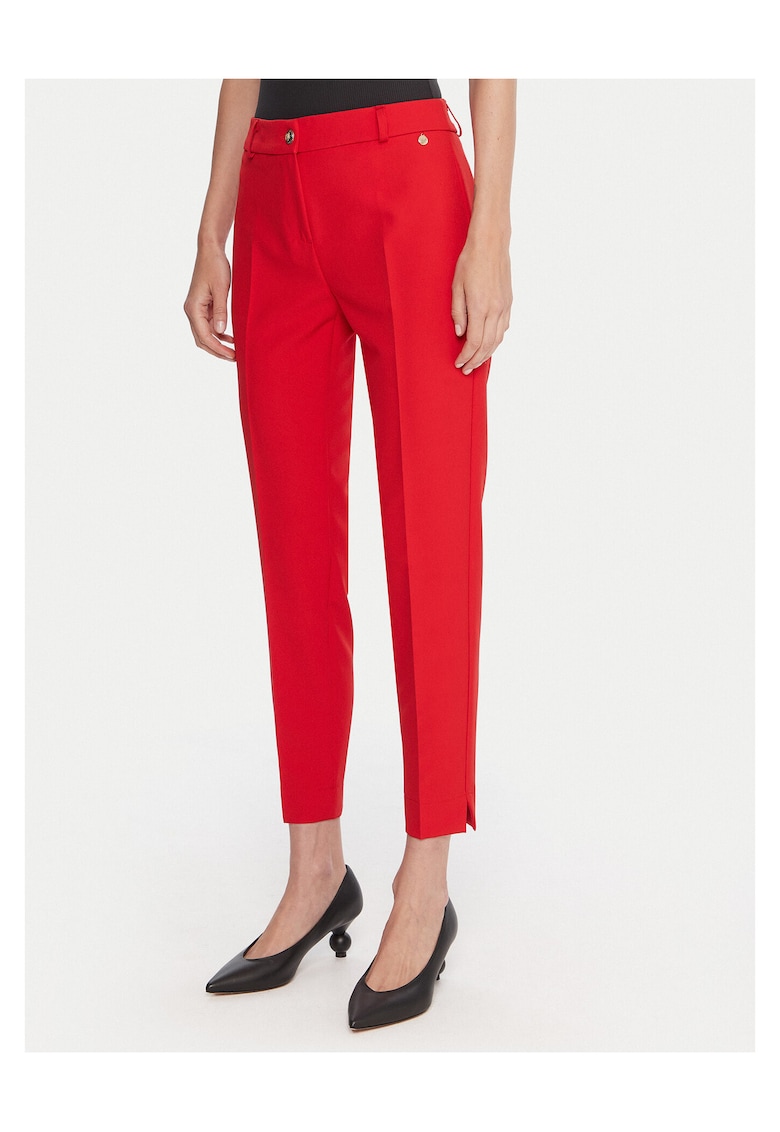 Pantaloni dama rosu