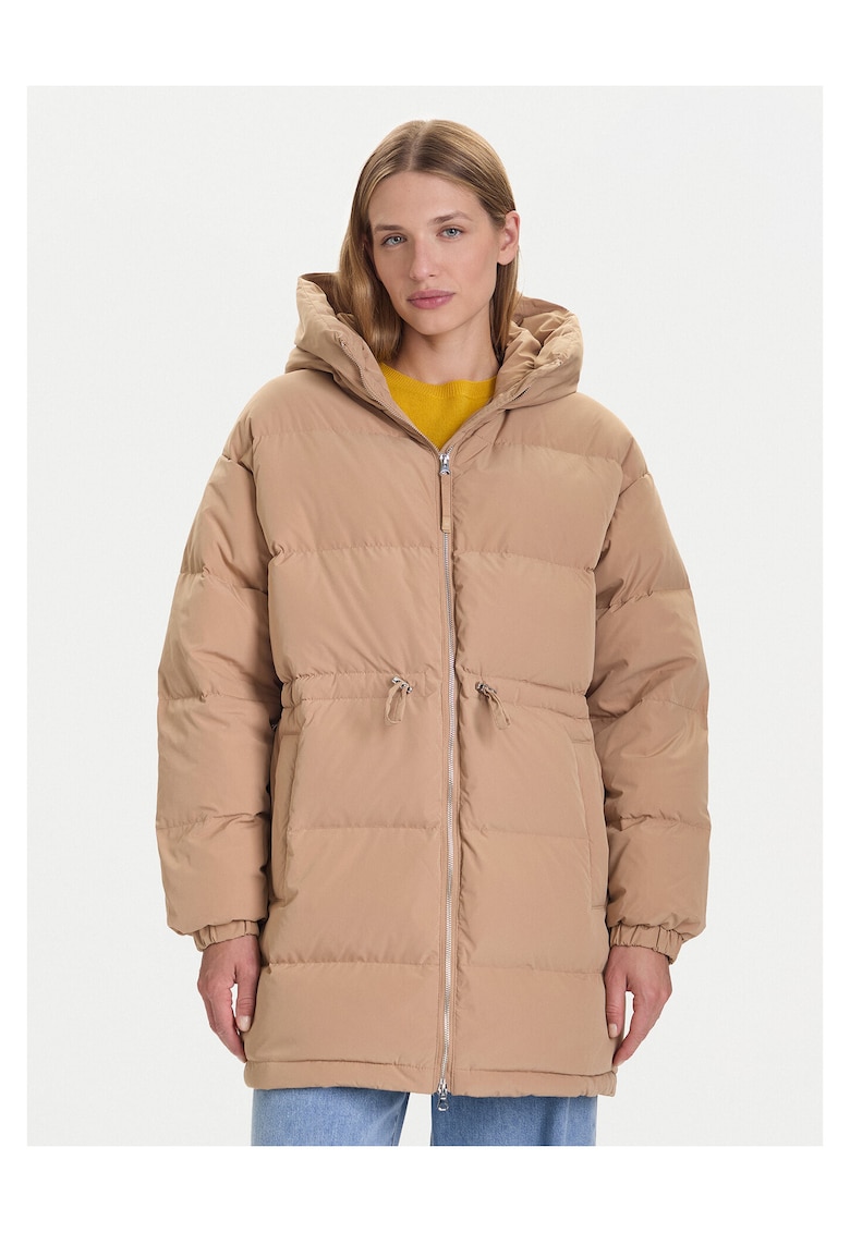 United Colors of Benetton Geaca dama puf - Bej