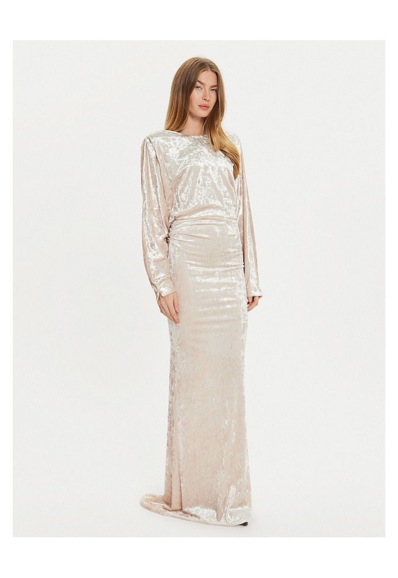 Rochie de seara dama ecru - 2 caracteristici reprezentative -