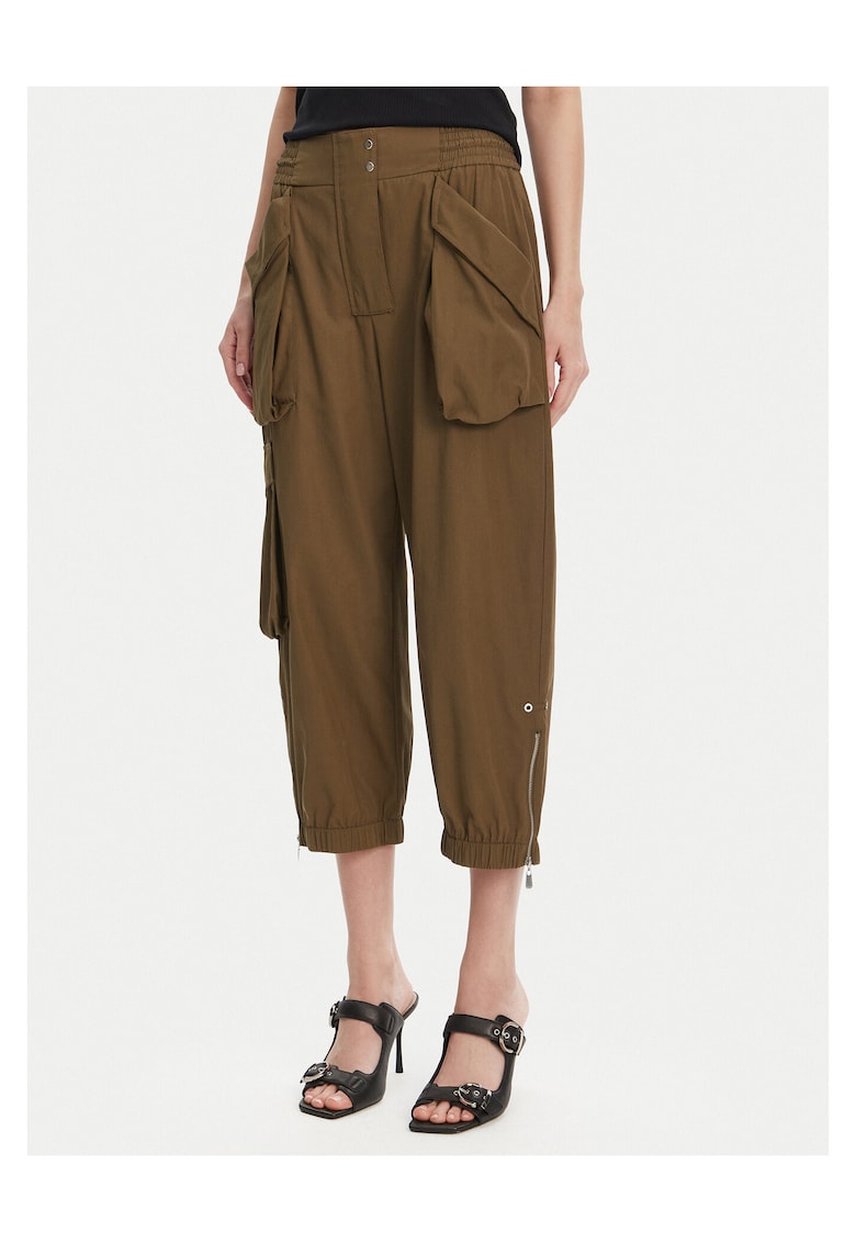 Pantaloni pentru dama kaki