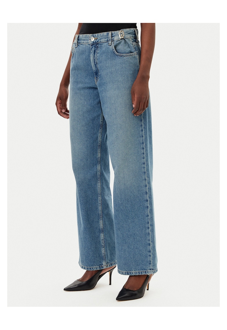 Blugi dama Model Regular Fit - Albastru