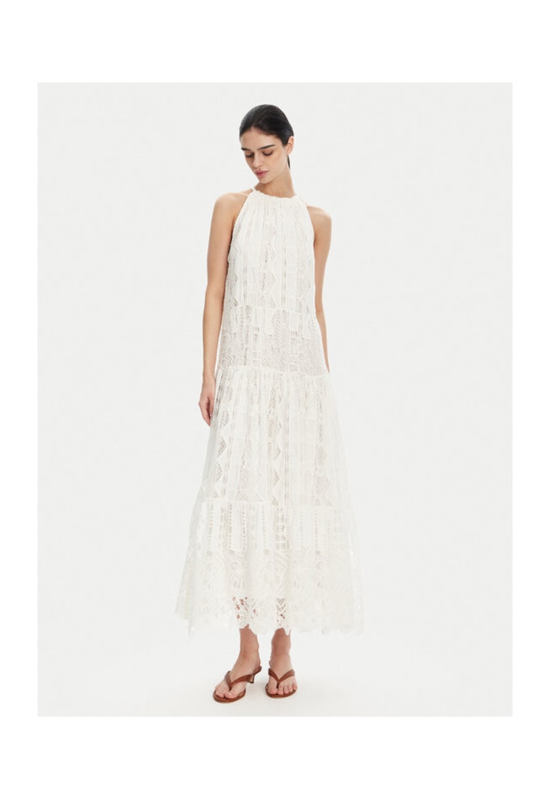 Rochie de vara dama alba - fabricata din material usor
