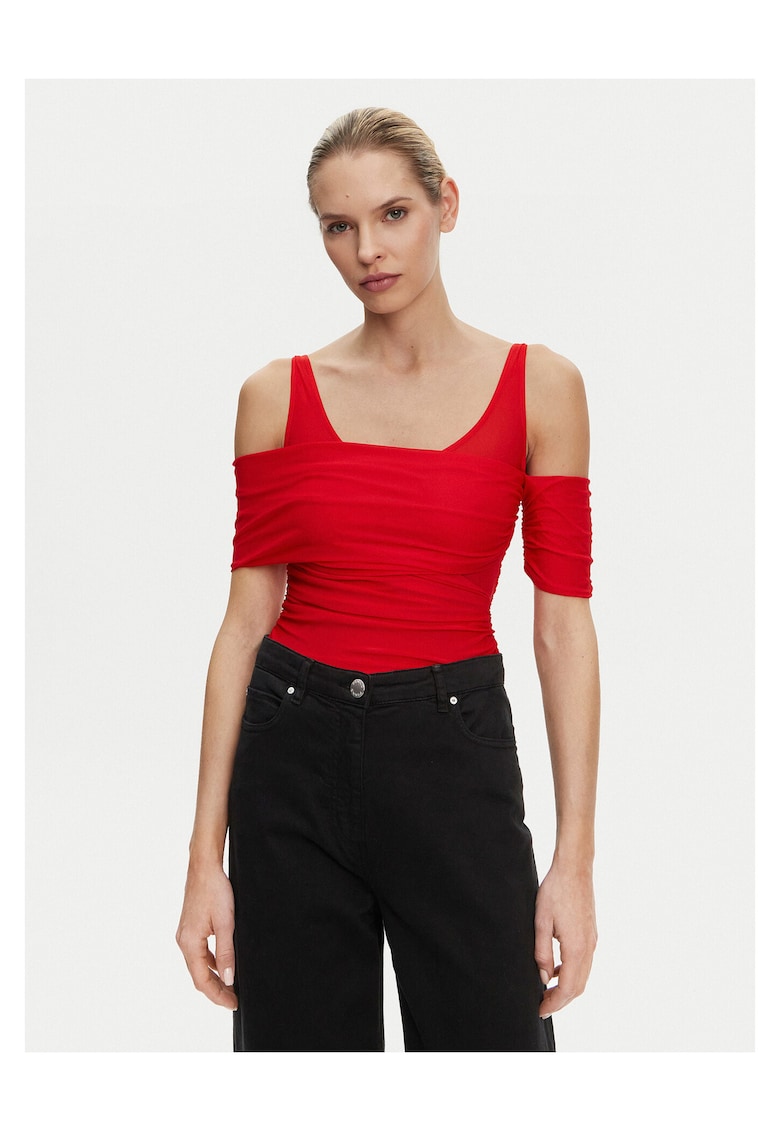 Body dama rosu - elastic