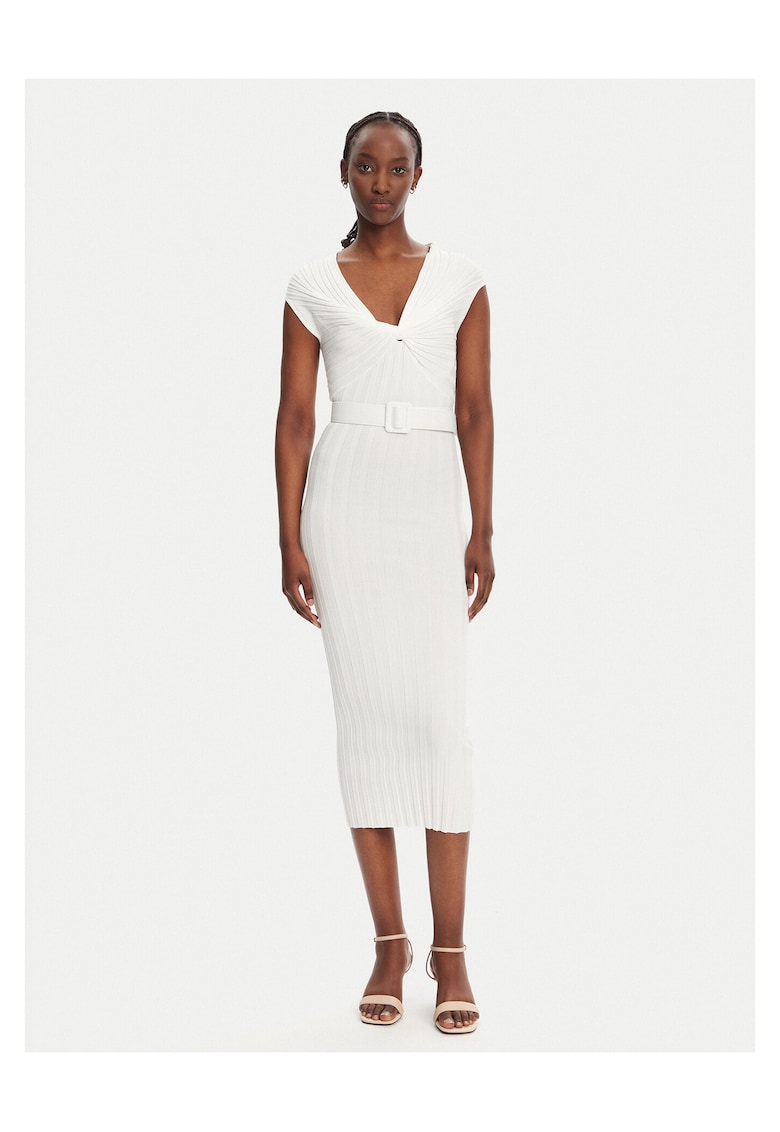 Rochie alb - tricotata