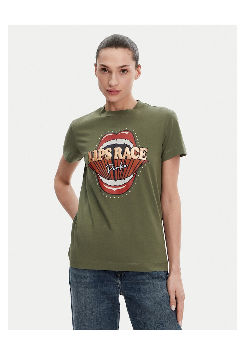 Tricou dama - Kaki