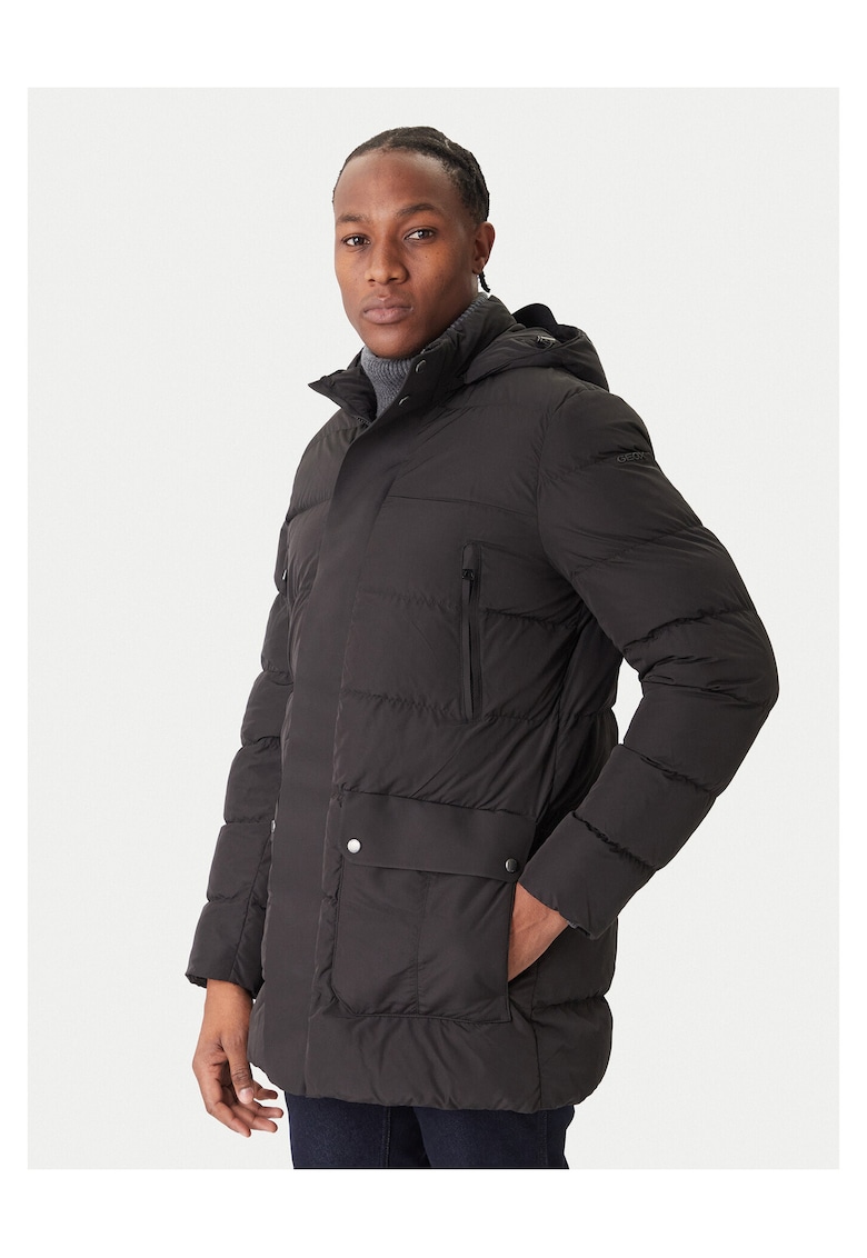 Geaca de iarna barbati culoare neagra
