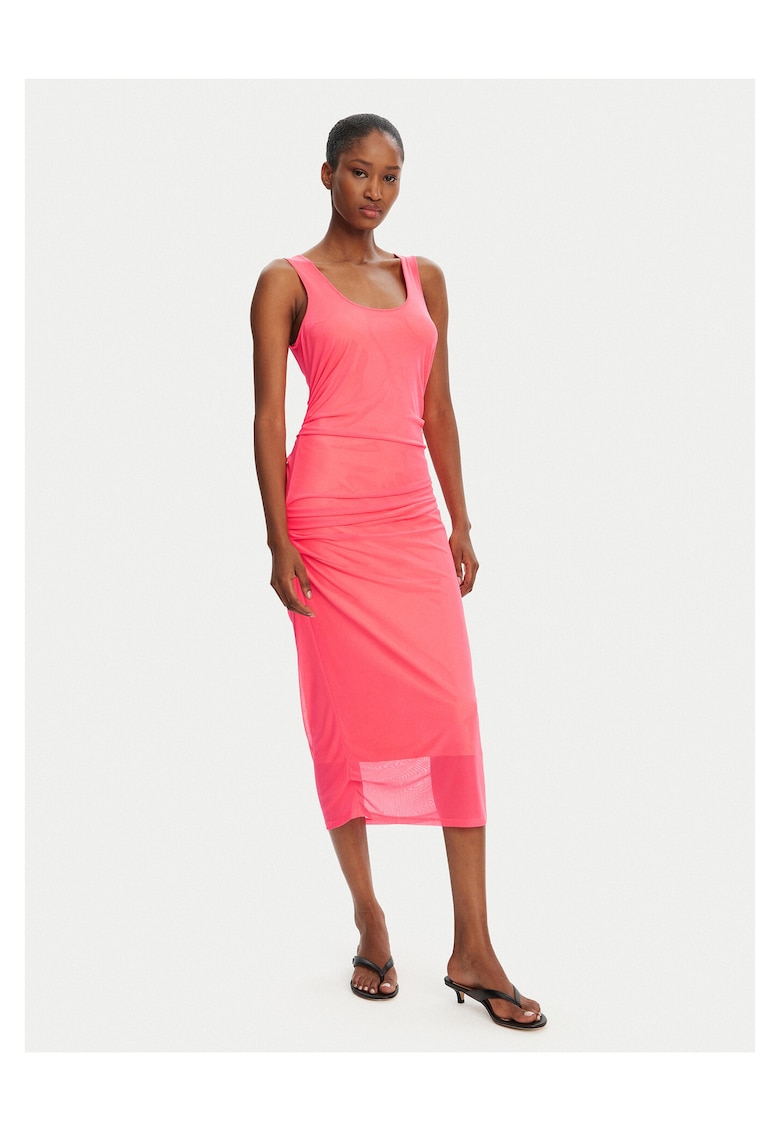 Rochie model 2A2944 J292 J4H7 - culoare coral