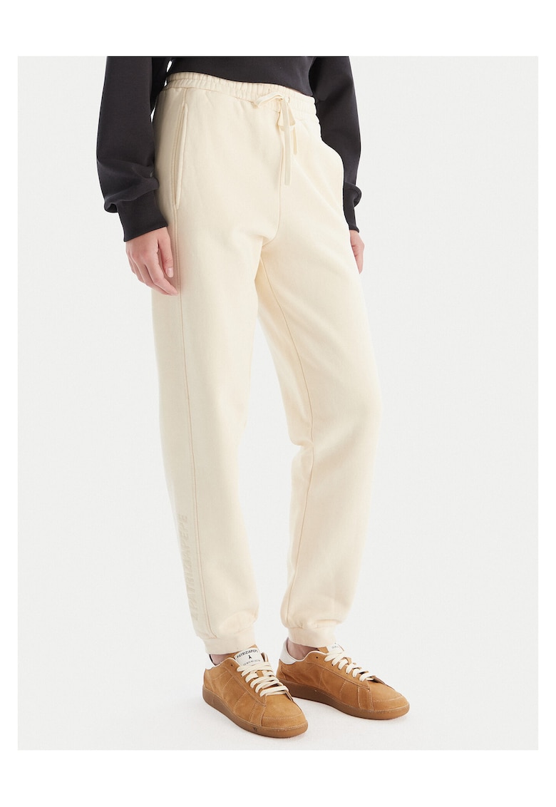 Pantaloni dama - lana - alb - 2XS