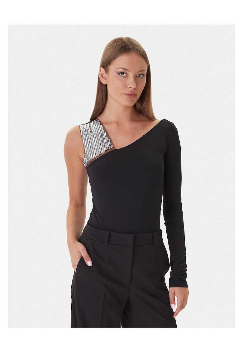 Body model negru cu cristaledwqf
