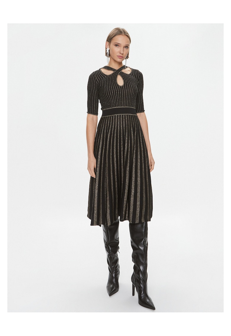 Rochie casual de dama negru -