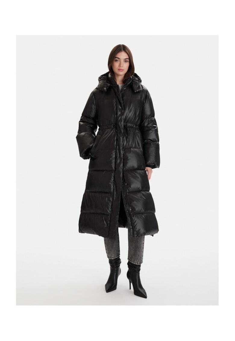 Geaca de puf dama neagra