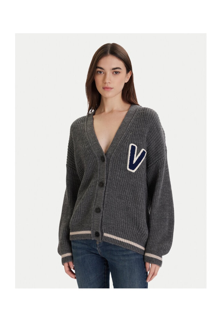 Cardigan dama gri -