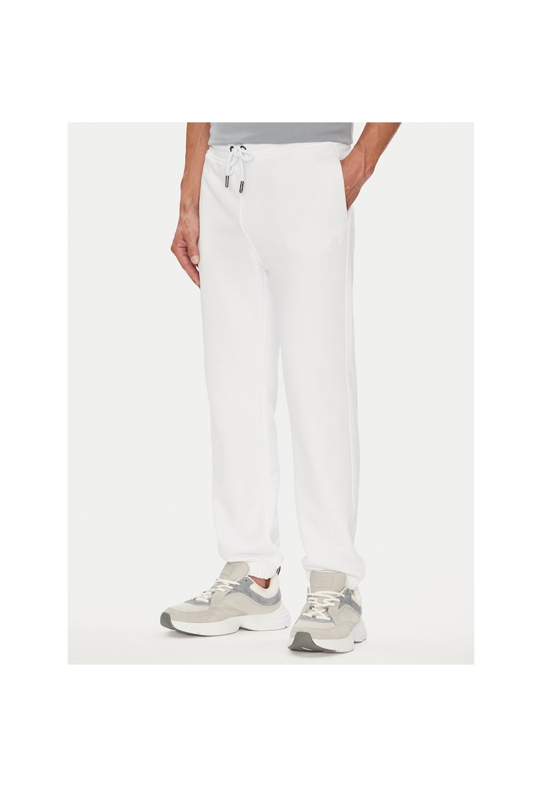 Pantaloni sport barbati alb - de trening