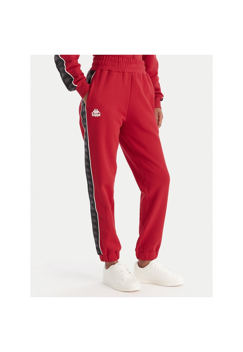 Pantaloni sport dama rosu - trening