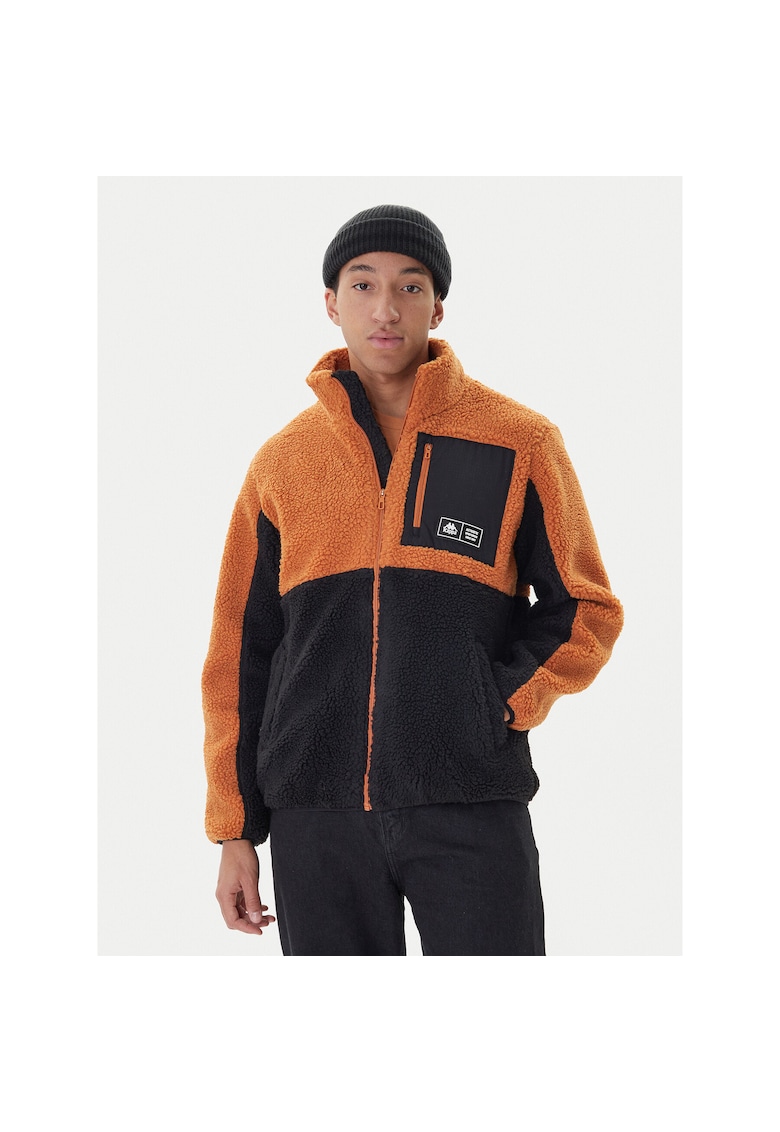 Kappa Jacheta sport barbati polar - maro/negru