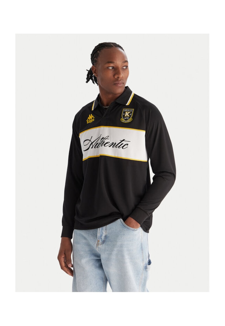 Polo barbati negru - bumbac