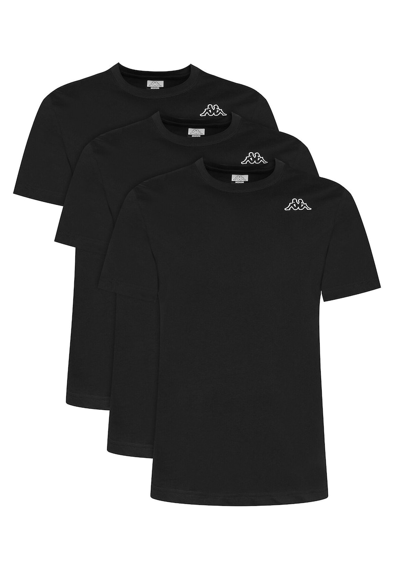 Set tricouri barbatesti negru - bumbac