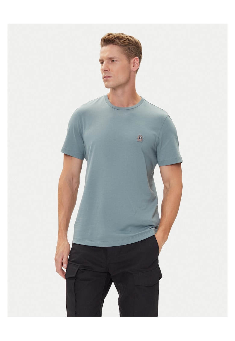 Tricou barbati verde - bumbac