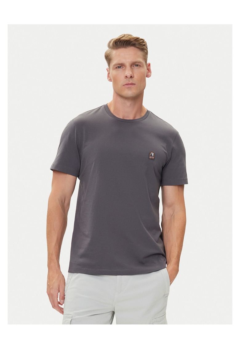 Tricou barbati gri - bumbac