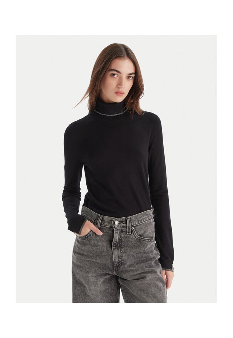 Pulover dama - Negru -