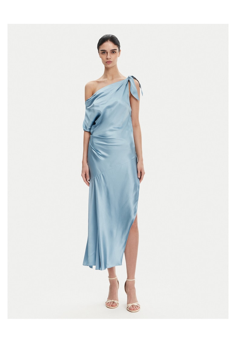 Rochie de cocktail dama albastru deschis