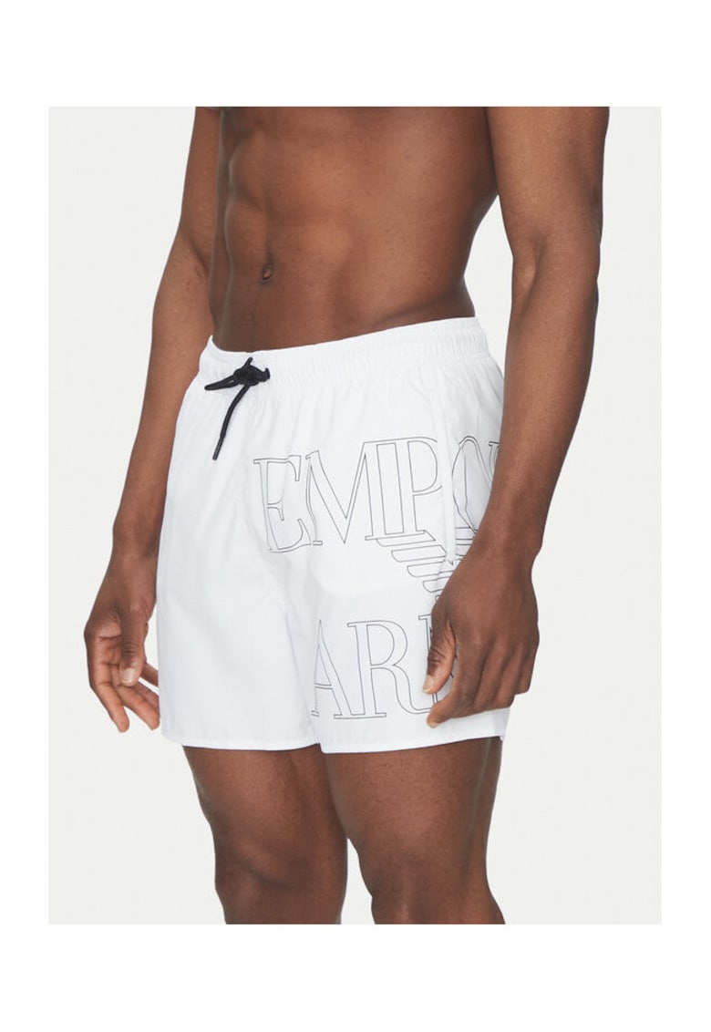 Costum de baie barbati alb -