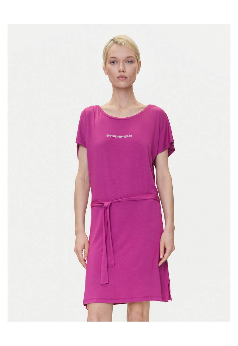 Rochie casual de dama roz - fabricatie de calitate