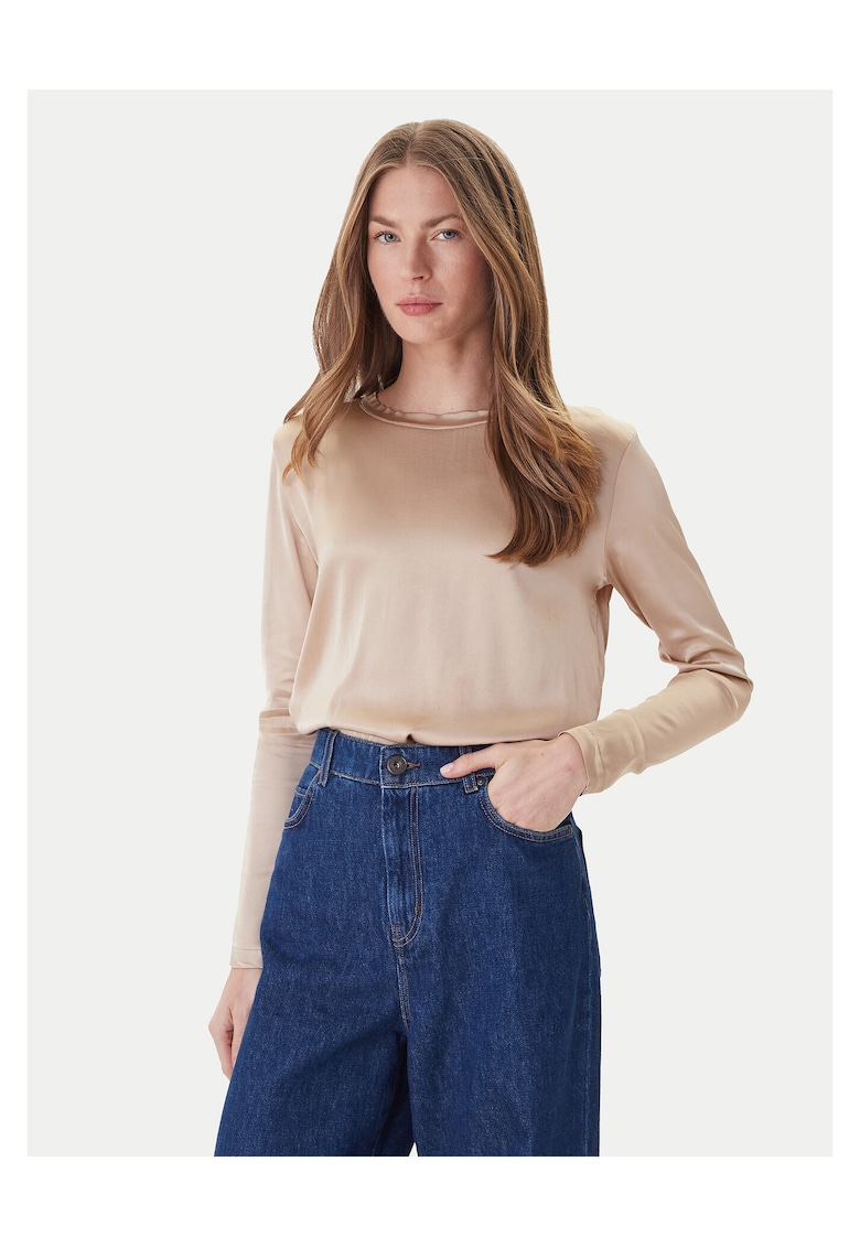 Bluza dama - bej - textil