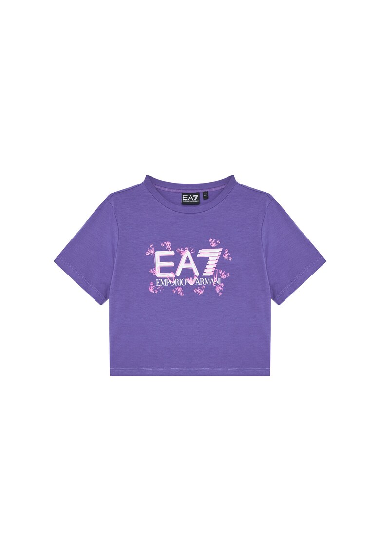 Tricou copii - CORSICAN BLUE - bumbac - albastru -