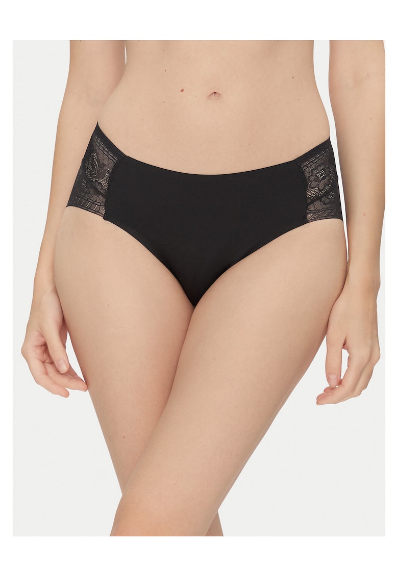 Chiloti dama talie inalta - negru - Negru
