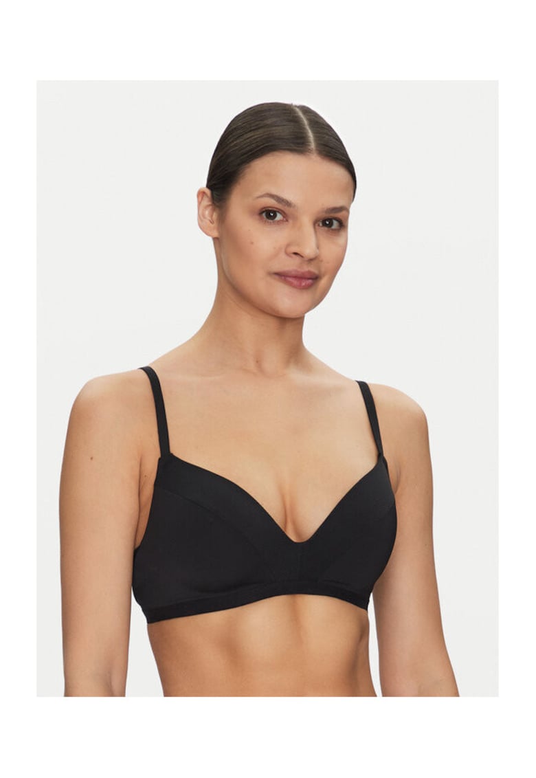 Sutien fara cusaturi pentru femei negru - Negru