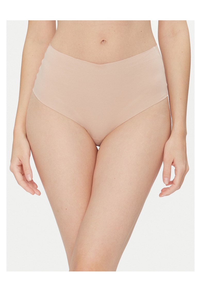 Chiloti clasici talie inalta - lenjerie intima - Bej